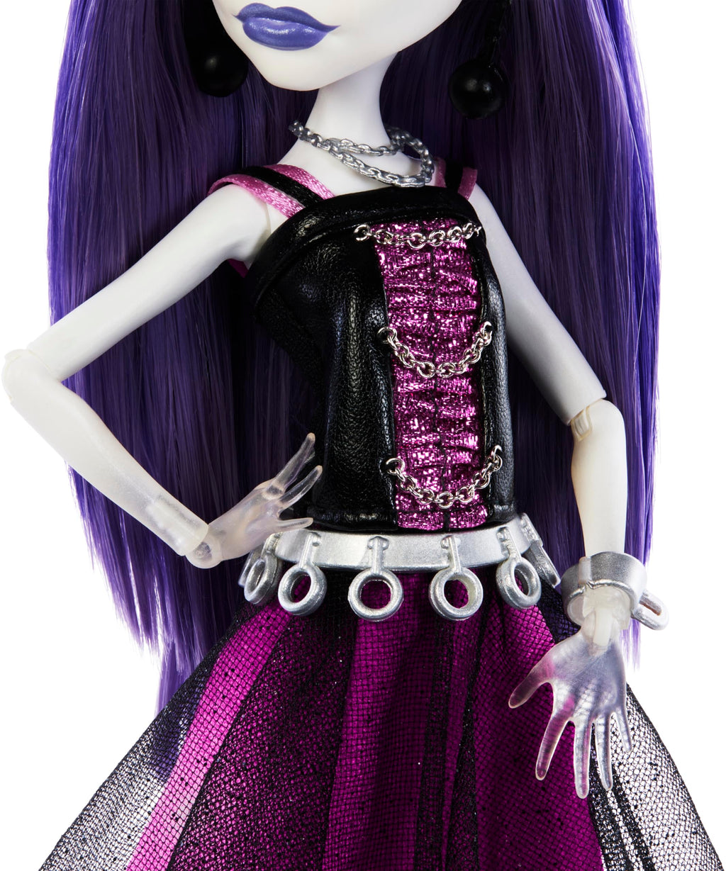 Monster High Doll with Doll Stand, Diary & Pet Ferret V514114